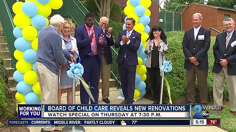 Baltimore's Board of Child Care reveals new renovations