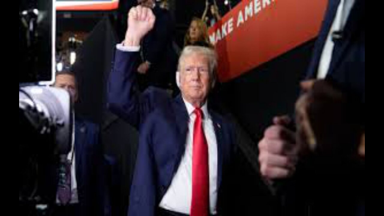 Crowd Erupts As Trump Appears at GOP Convention