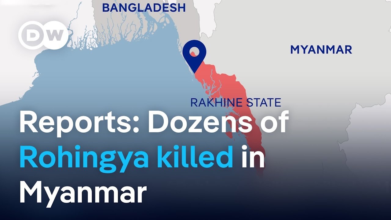 Myanmar: Alleged attack kills dozens of civilians from the Muslim Rohingya minority | DW News