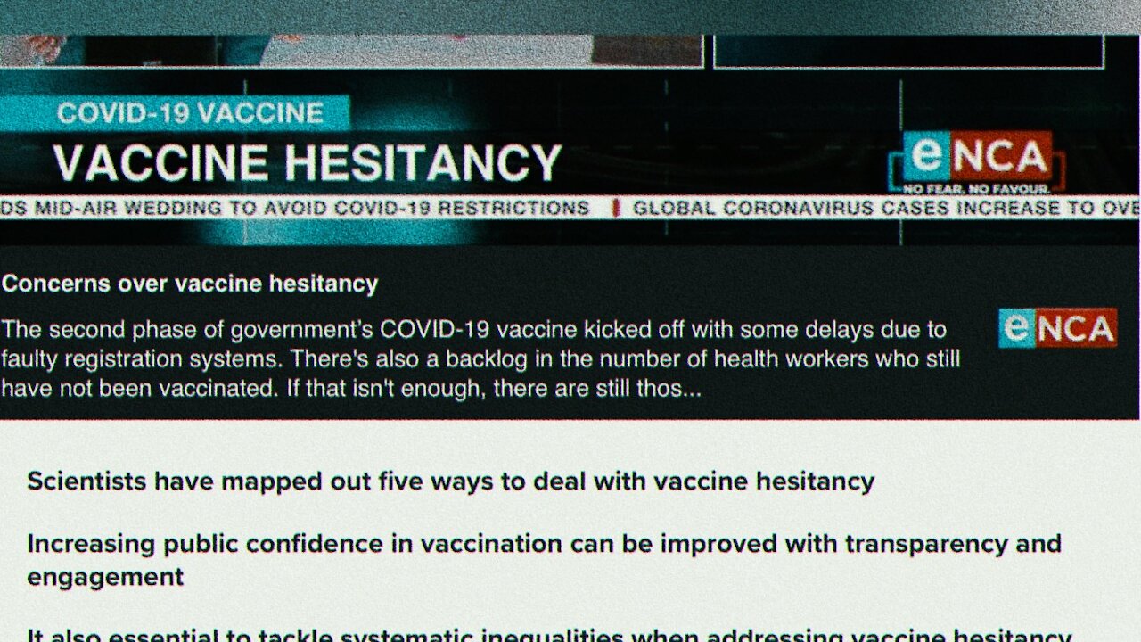 South Africa implements The Five C's to overcome vaccine hesitancy | 15.06.2021