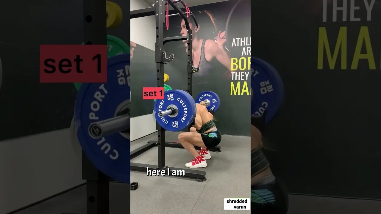 140KGx3x2 why do HIGH bar squat #shorts #viralshorts #tiktok #youtubeshorts #gym #fitness #viral