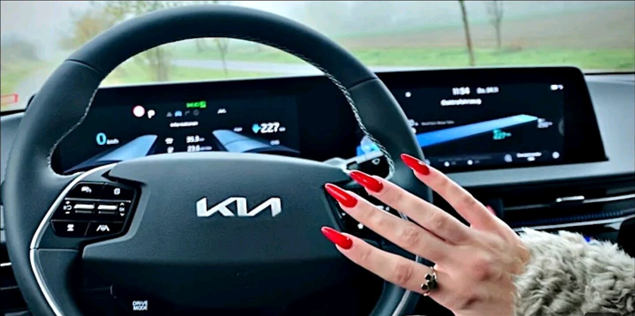 ASMR Car tapping & scratching _ Kia EV6 😍 _ edafoxx asmr car tapping