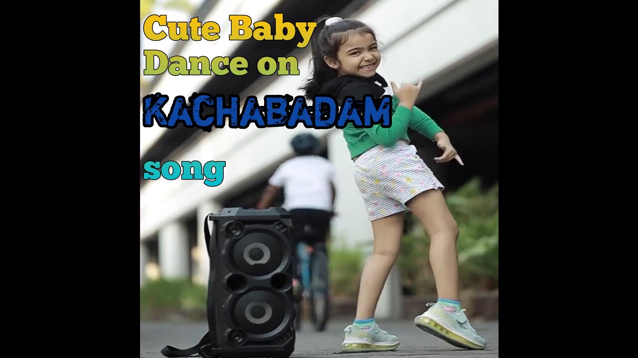 Cute baby girl dance on kacha badam song|dance|cute baby|