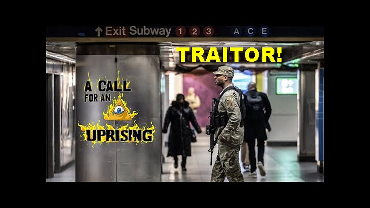 NYC Subways Bring In National Guard! They Are Sabotaging Cities To Bring In Martial Law!