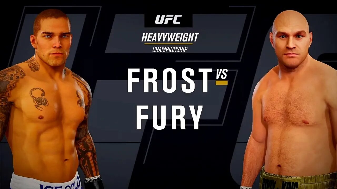 EA Sports UFC 4 Gameplay Tyson Fury vs Isaac Frost