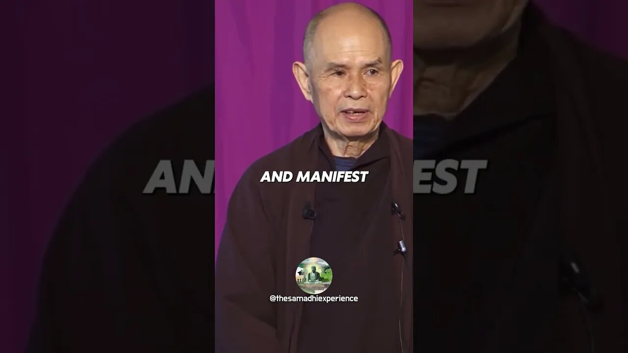 Don't Run away when suffering comes! Stay in the PRESENT | Thich Nhat Hanh Powerful Wisdom #shorts