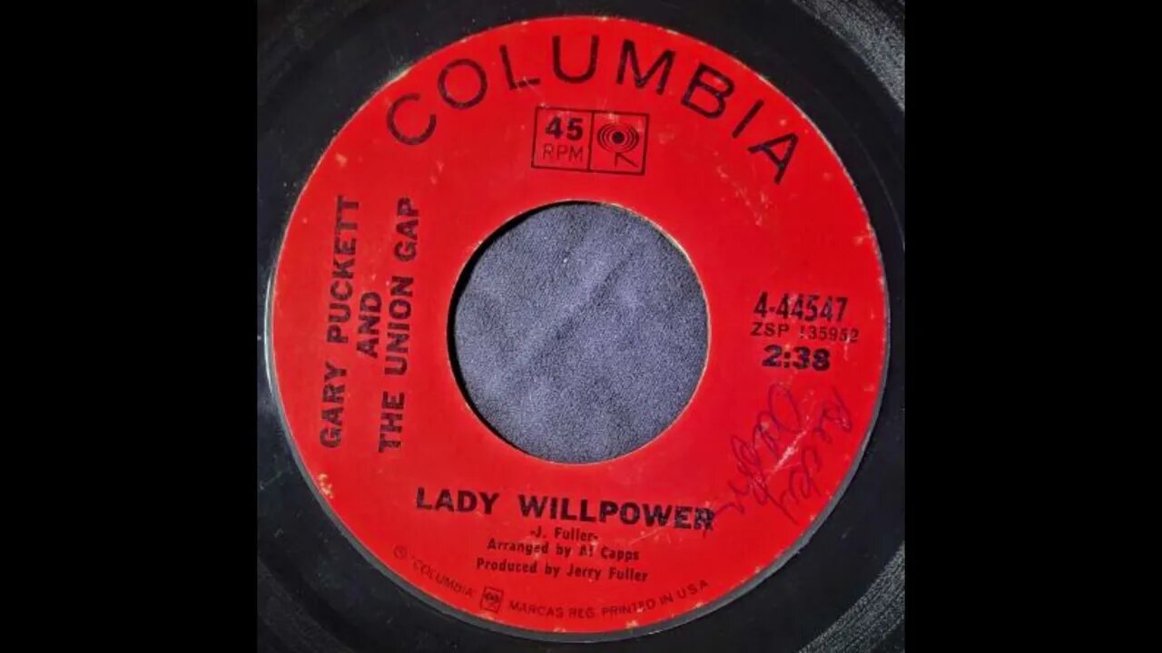 Gary Puckett and The Union Gap – Lady Willpower