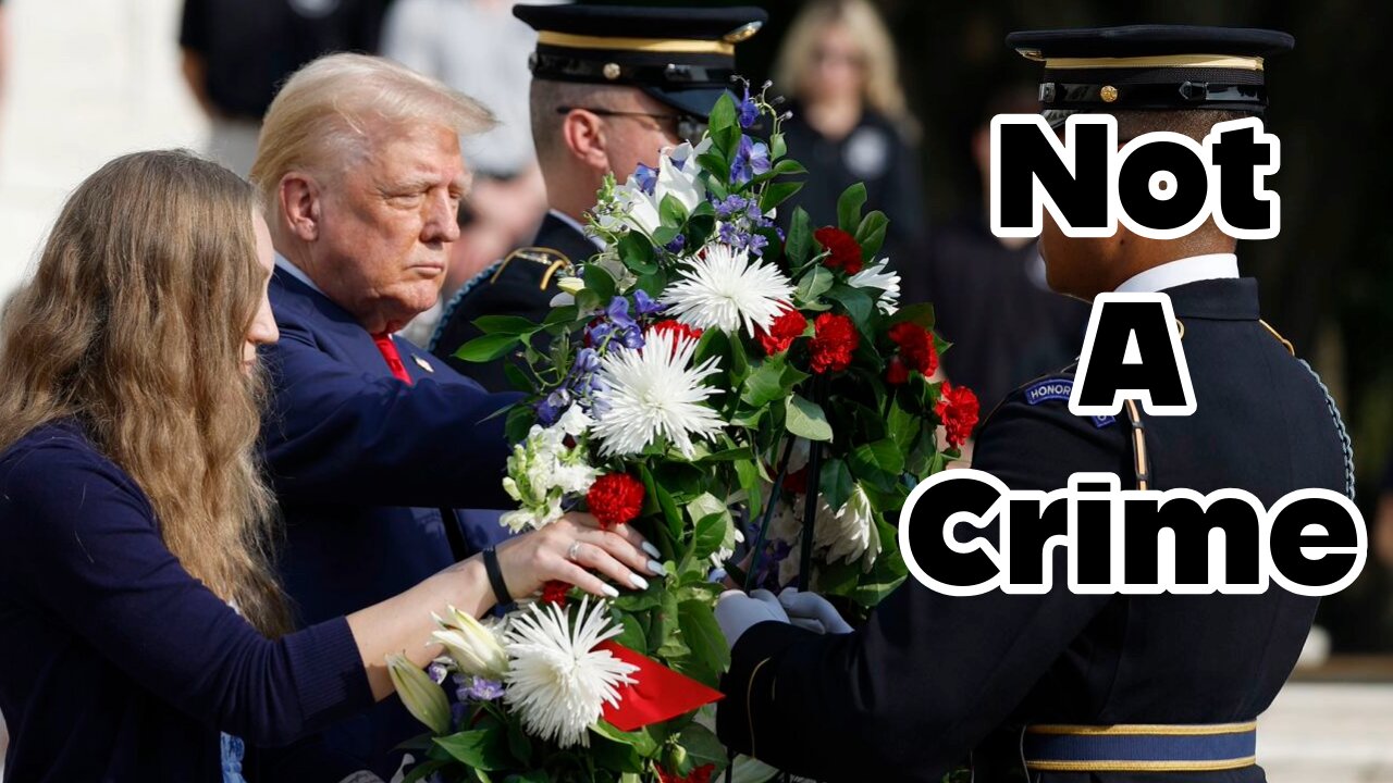 New Hoax: Laying A Wreath Is NOT A Crime