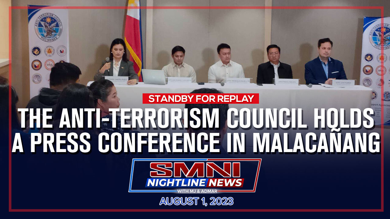 REPLAY: The Anti-Terrorism Council holds a press conference in Malacañang | August 1, 2023