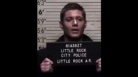 Dean Winchester’s Mugshot