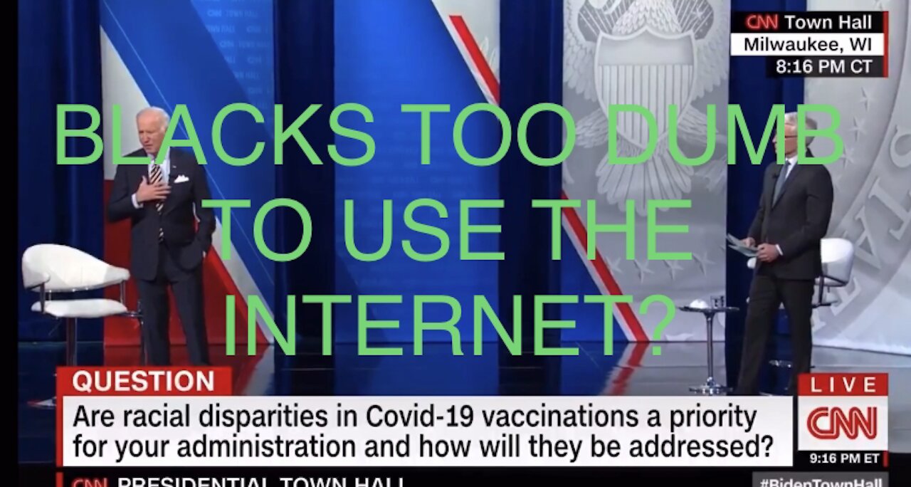 Blacks Don’t know hot to use the internet?!