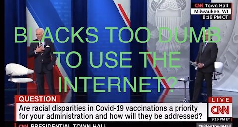 Blacks Don’t know hot to use the internet?!