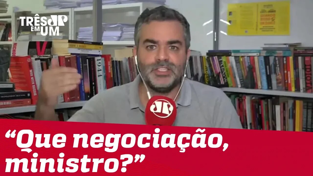 #CarlosAndreazza: Se tem ameaça e tabela de preços, não tem nem negociação nem mercado