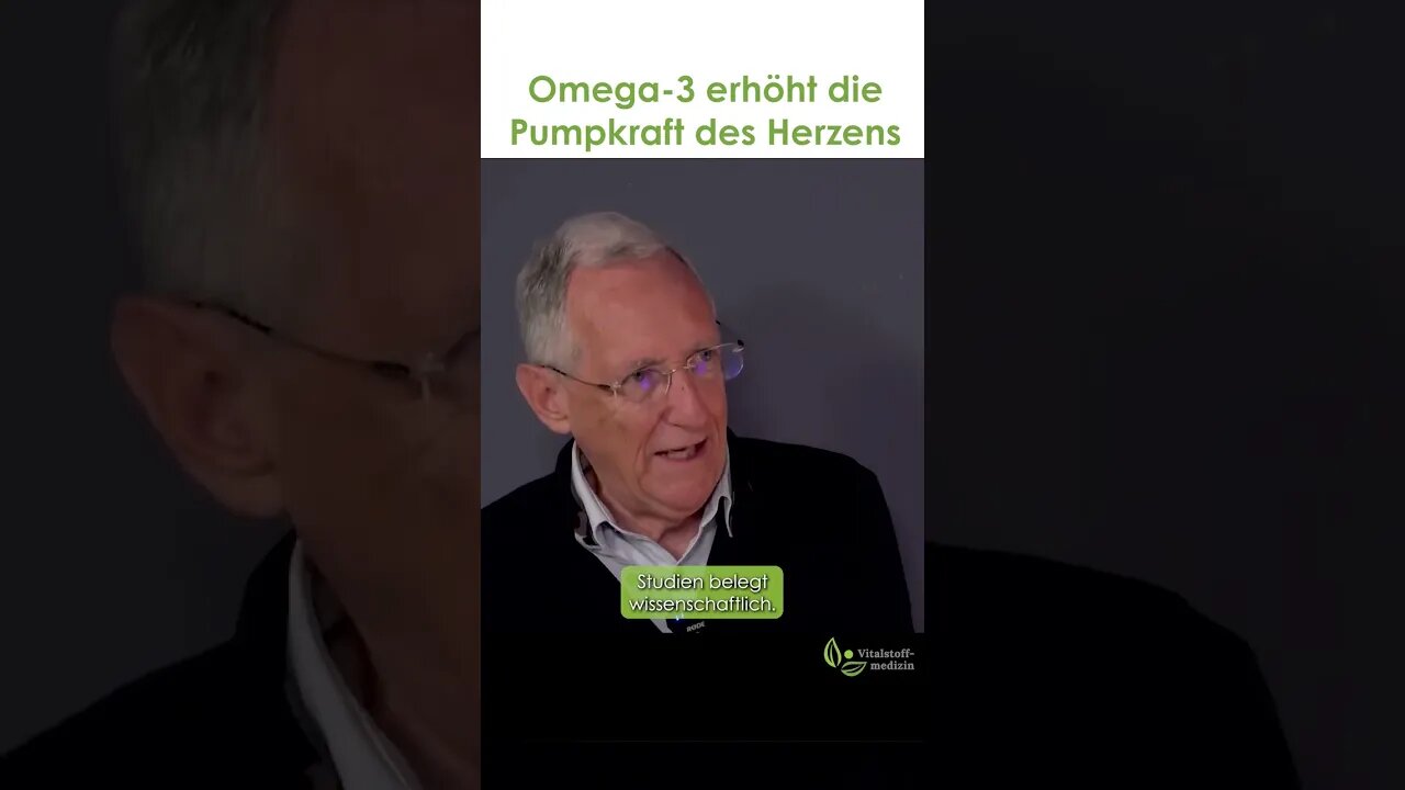 Omega 3 erhöht die Pumpkraft des Herzens