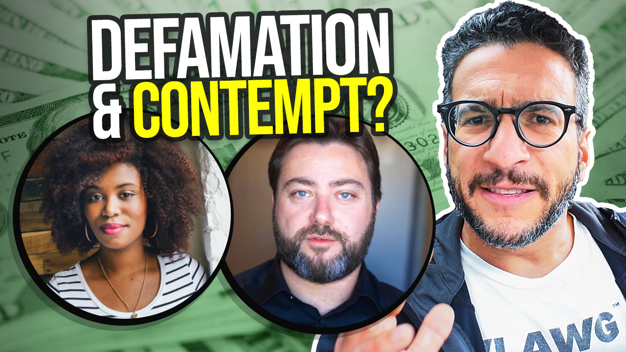 Akilah, Obviously Defamed Carl Benjamin? Contempt and Defamation? Viva Frei Vlawg