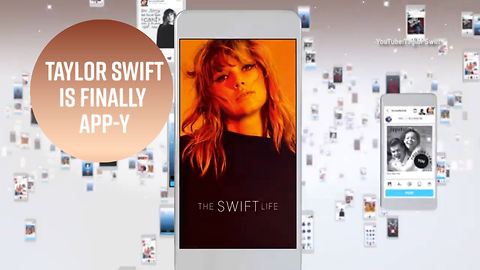 Taylor Swift is reconnecting with fans via a new app