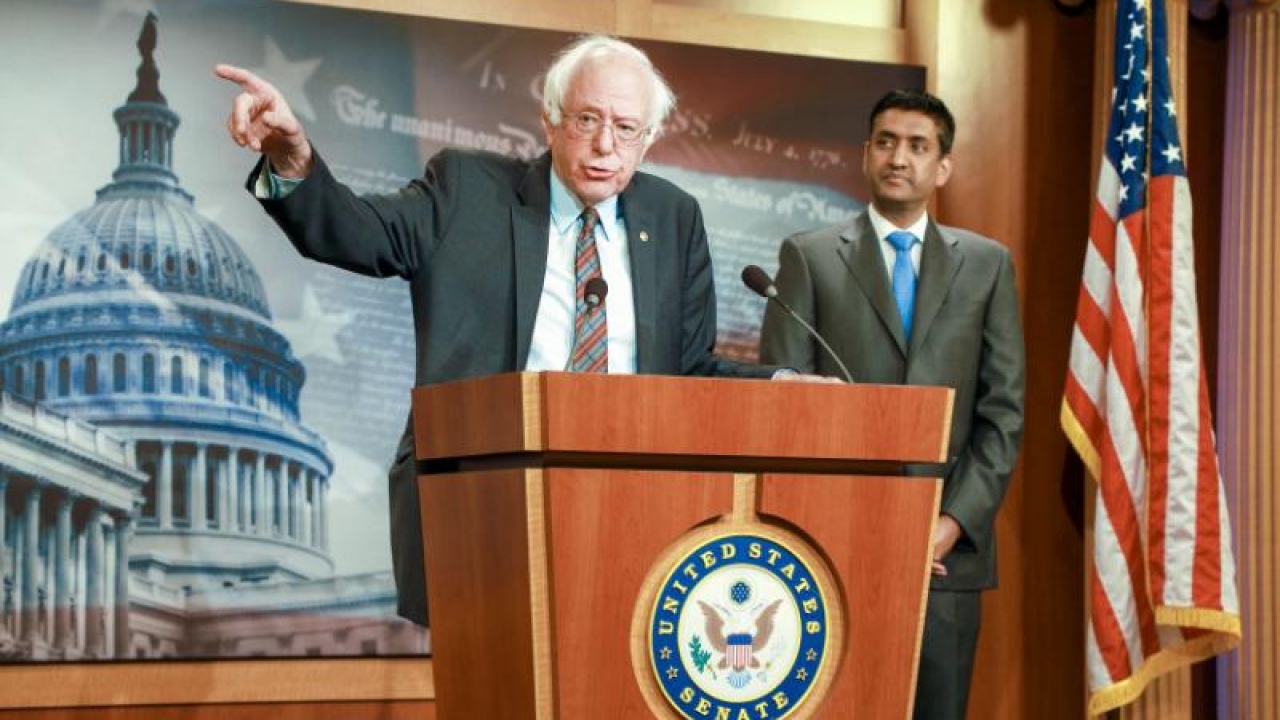 Sanders, Khanna Introduce New Bill To Block Funding For War With Iran