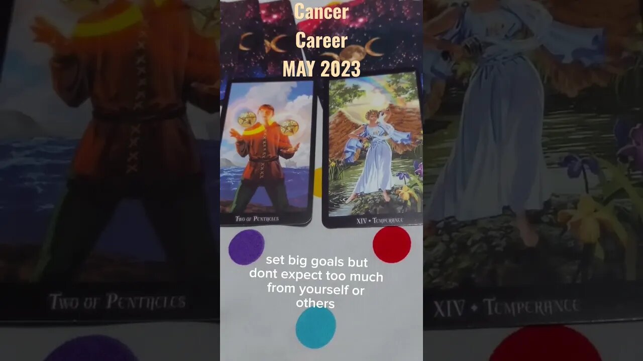 Cancer Career May 2023 #tarotreading #tarot #cancer #careerreading #career