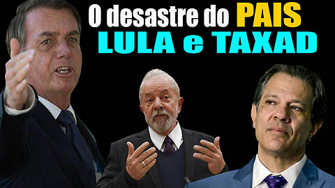 LULA E TAXADE QUEREM PROVOCAR O CAOS - BOLSONARO FEZ ALERTA