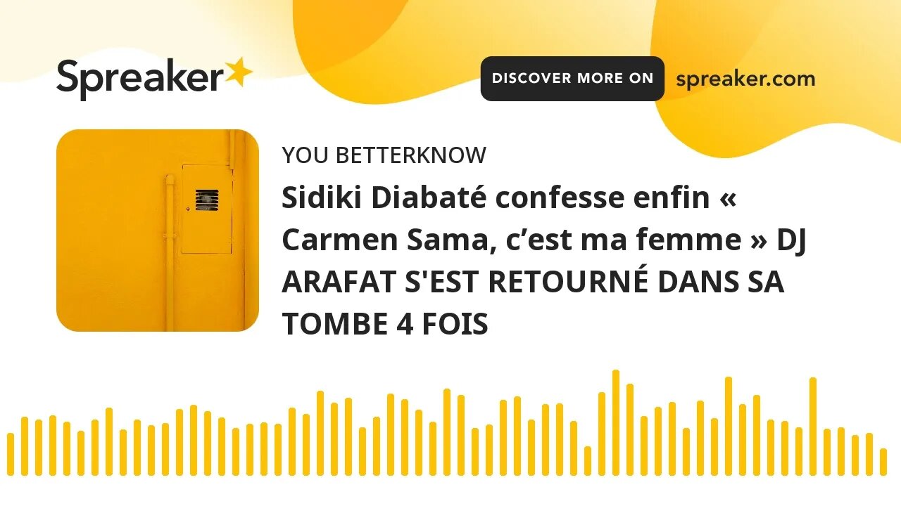 Sidiki Diabaté confesse enfin « Carmen Sama, c’est ma femme » DJ ARAFAT S'EST RETOURNÉ DANS SA TOMBE