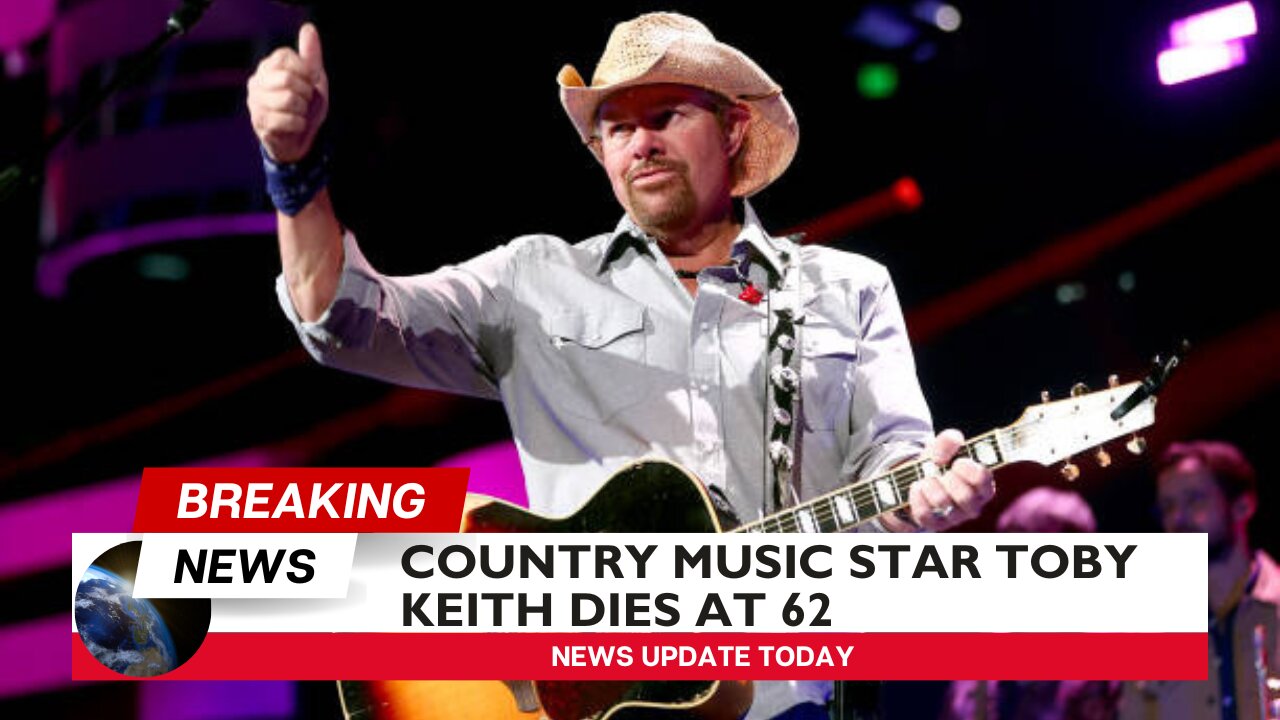 Country music star Toby Keith dies at 62