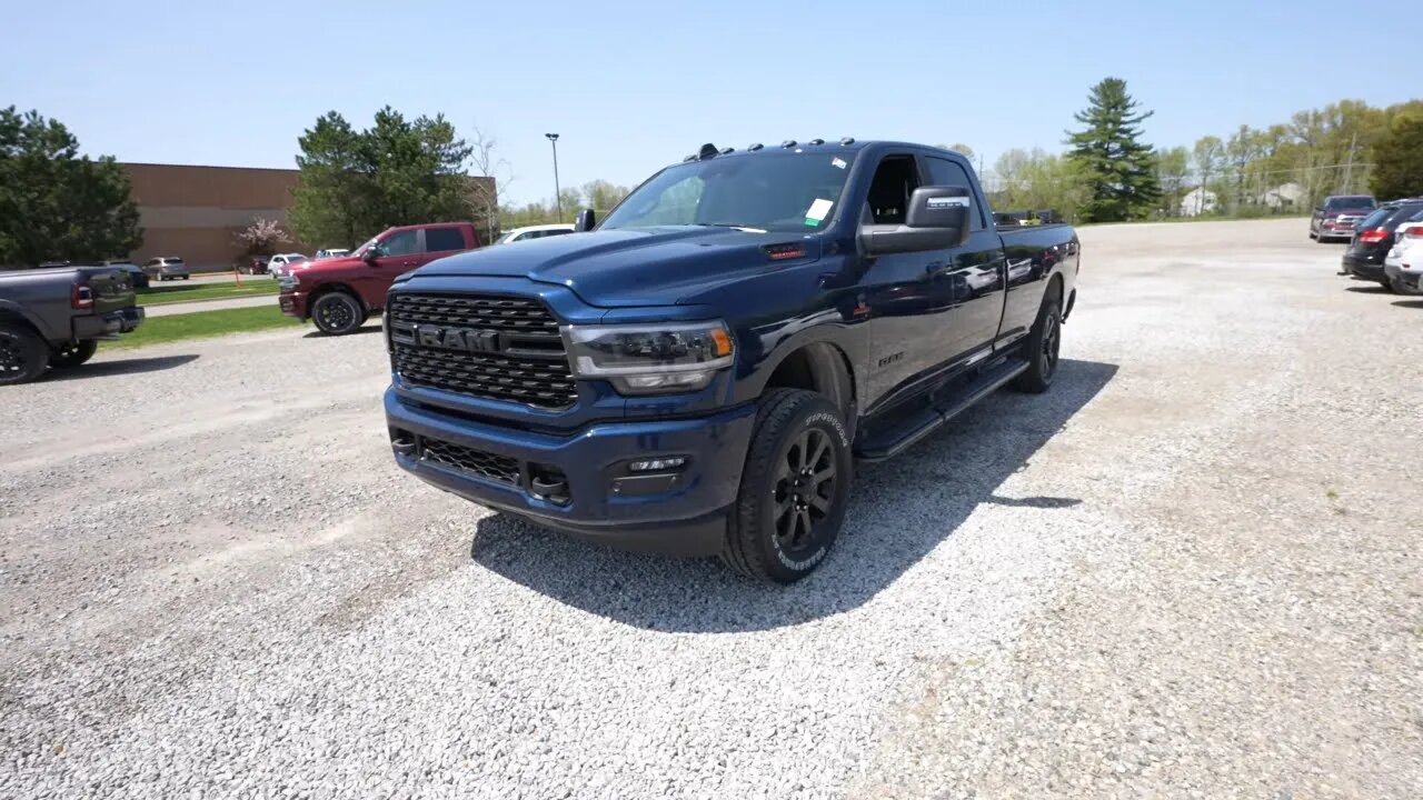 2023 Ram 3500 Bighorn Night Edition HO Diesel