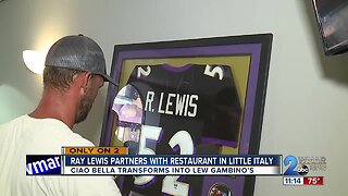 Ray Lewis partners with restaurant in Little Italy