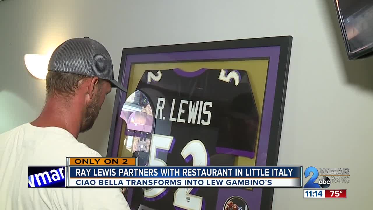 Ray Lewis partners with restaurant in Little Italy