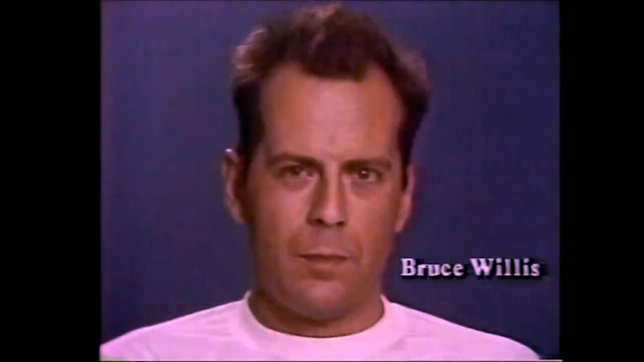 June 18, 1987 - Bruce Willis Anti-Drug Spot & US Open Golf Promo