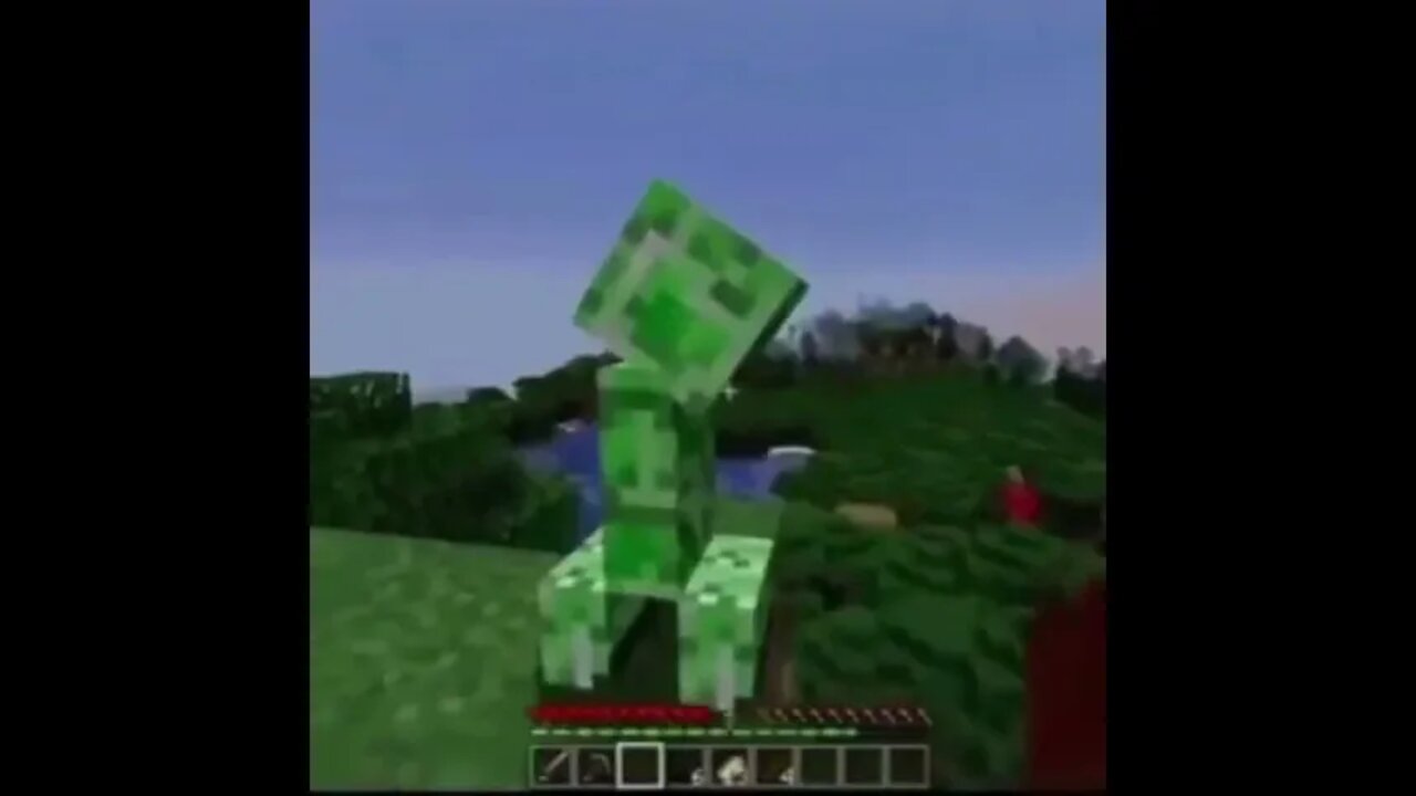 Creeper Down Bad #shorts #minecraft