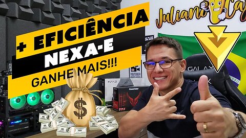 ⛏️😱 NEXA MAIS RENTÁVEL - OVERCLOCKS DE EFICIÊNCIA ENERGÉTICA - MINERE MENOS E GANHE MAIS