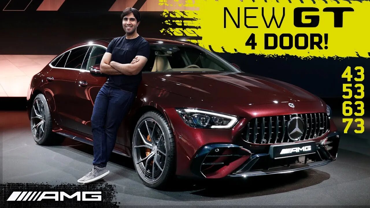 2022 AMG GT 4 Door Special Edition! Facelift 53, 43 and New 63S +73!