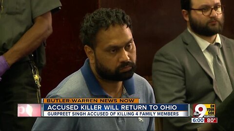 Accused West Chester killer will be extradited to Ohio