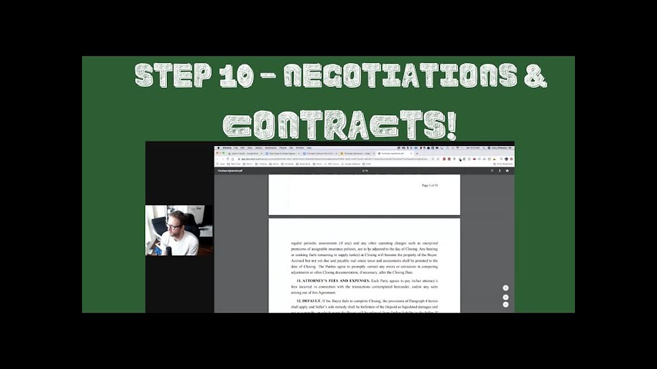 Real Estate Negotiations & Contracts (Step 10) | 14 Days To Virtual Real Estate Investing