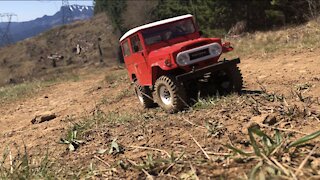 FJ40 POWER LINE RUN COLUMBIA GORGE