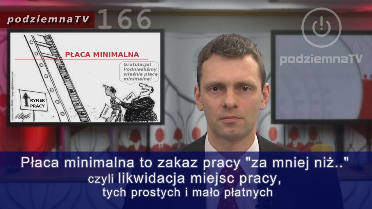 podziemna TV - Pracodawcy obchodzą płacę minimalną. Ale "źli pracodawcy" to my wszyscy! #166 (16.02.2017)