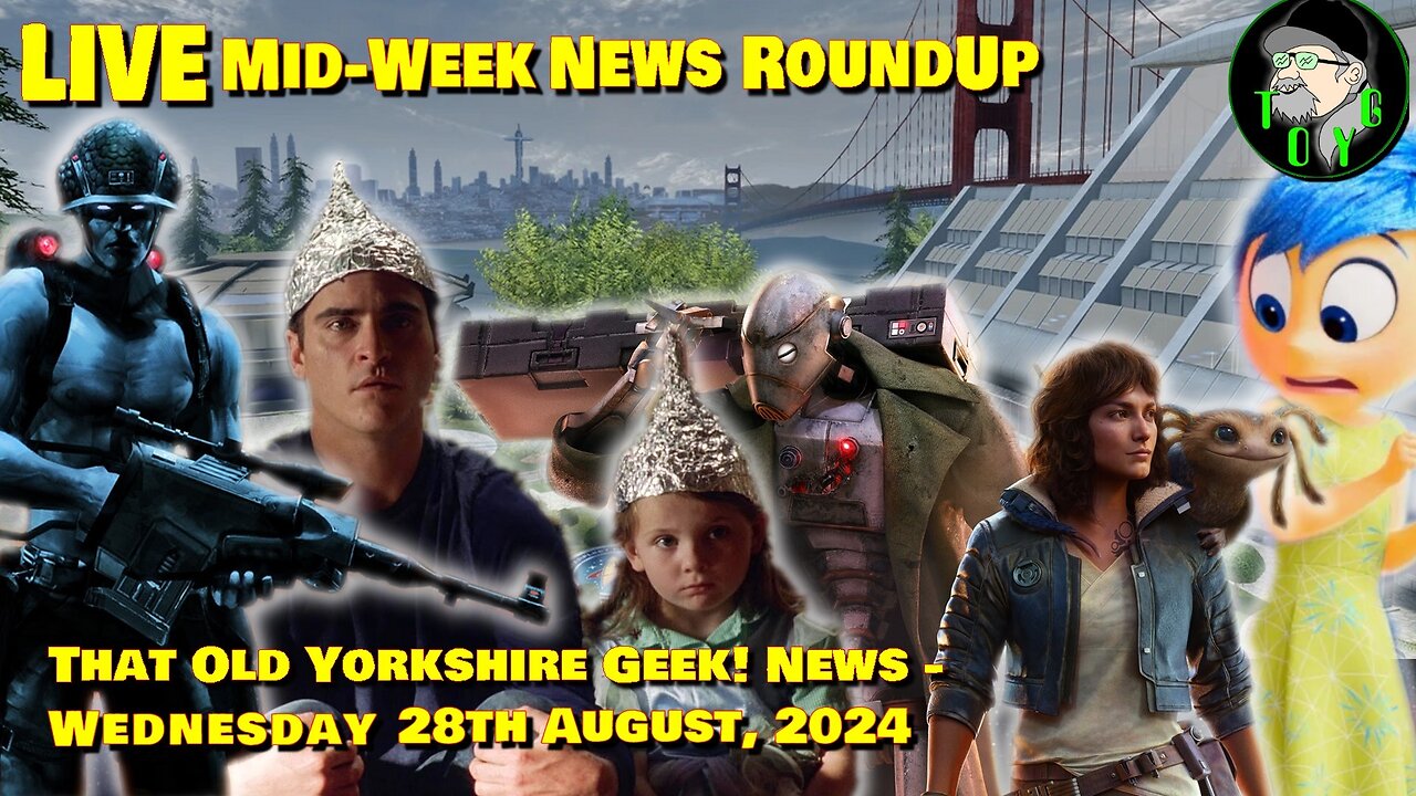 Mid-Week Live News Stream - TOYG! News - 28th August, 2024