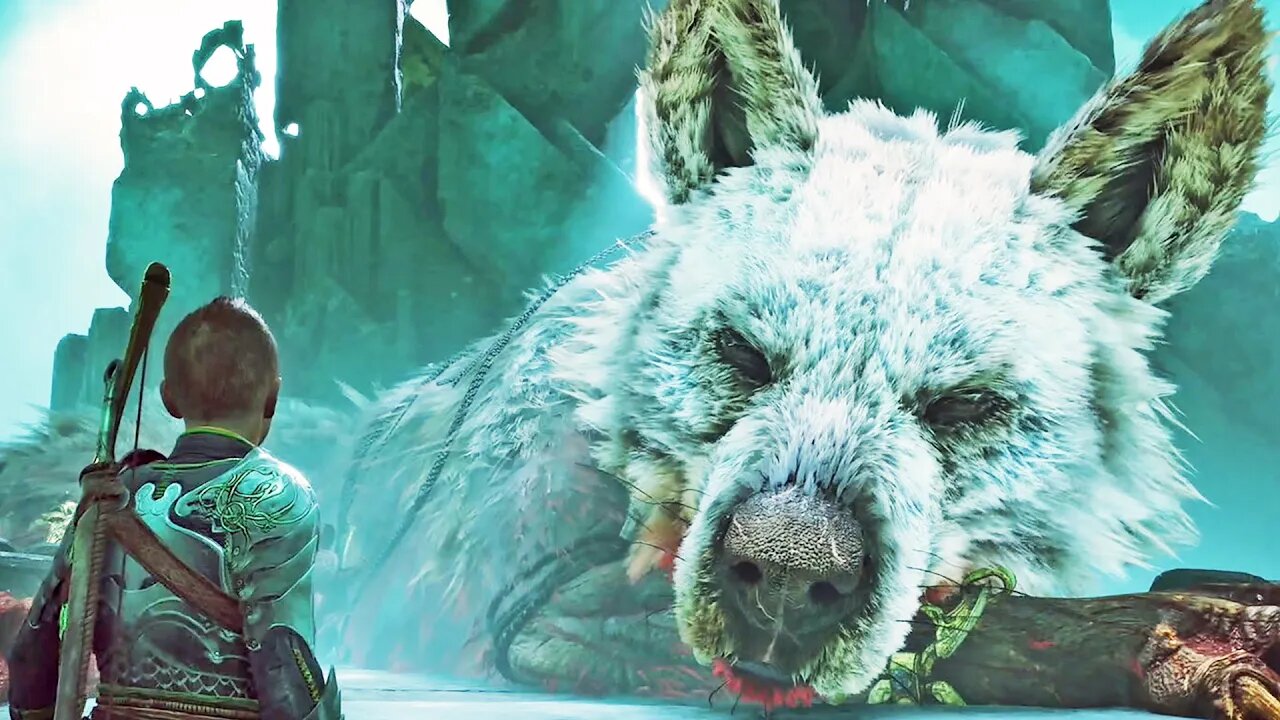 God of War Ragnarök #43: Garm, o Gigante Cão de Helheim