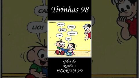 Tirinhas da Turma da Mônica nº 98 | Gibis do Rapha 2