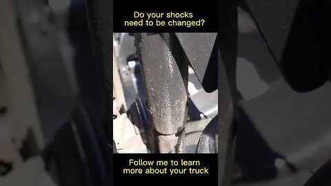 Do the shocks need to be changed on your semi truck? #shorts