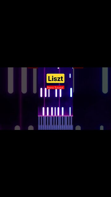 Liszt - Hungarian Rhapsody No 5 Piano Tutorial #shorts #pianotutorial #pianolearning