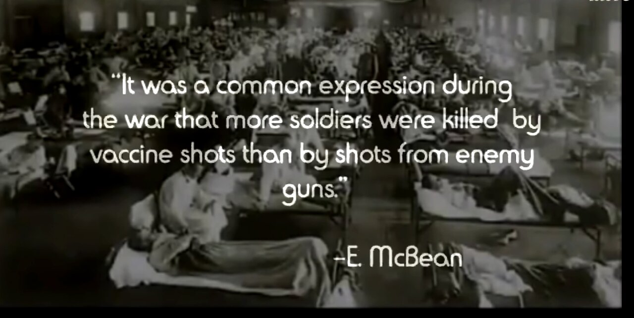 THE SPANISH FLU COVER UP. IT WAS THE VACCINE THAT KILLED PEOPLE. 💉