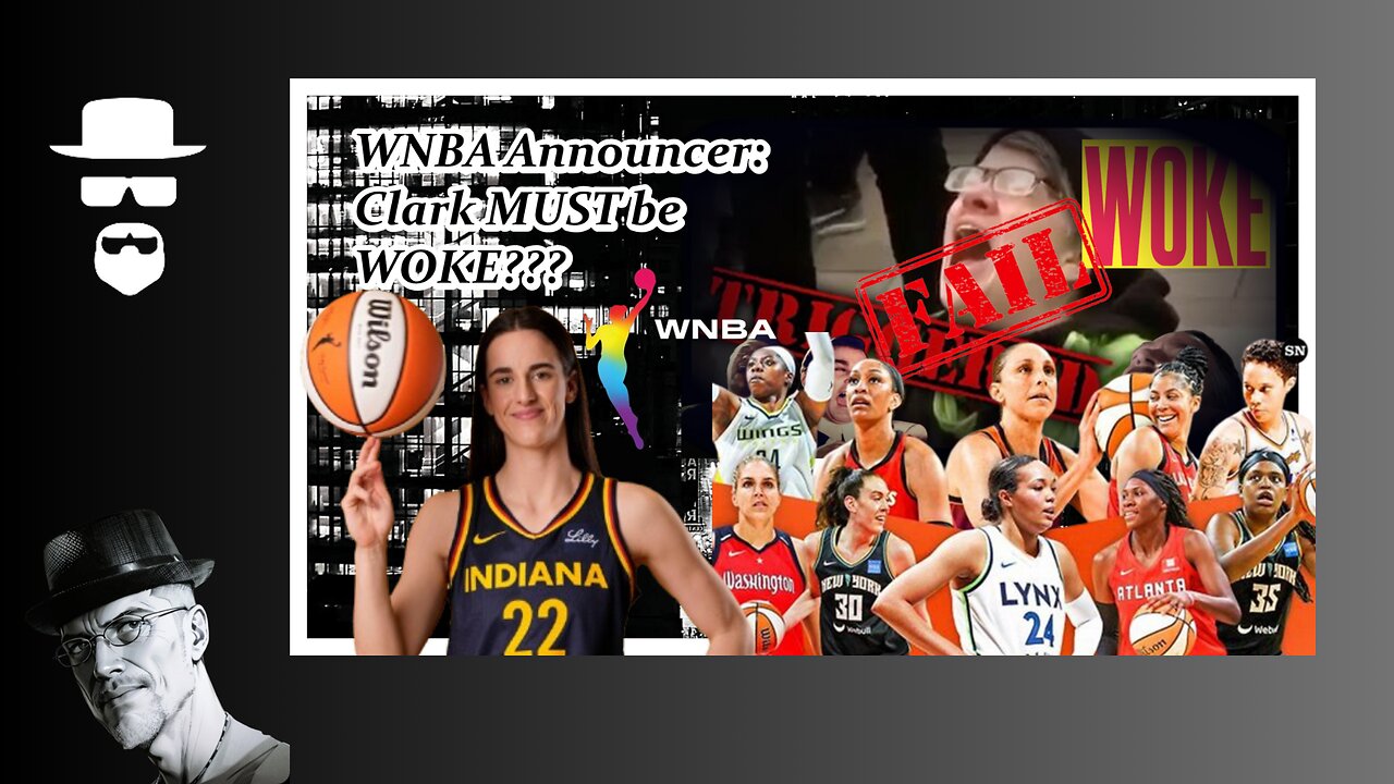 WNBA'S CAITLIN CLARK MUST BE MORE...MORE WOKE???