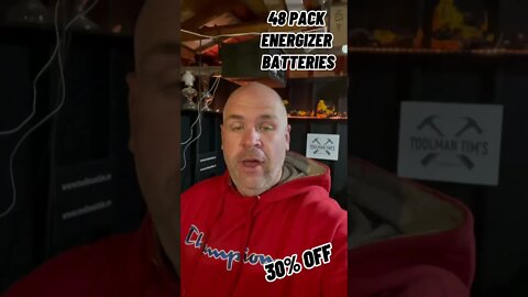 $10 OFF 48 PACK ENERGIZER BATTERIES - Amazon Preparedness Deal Of The Day