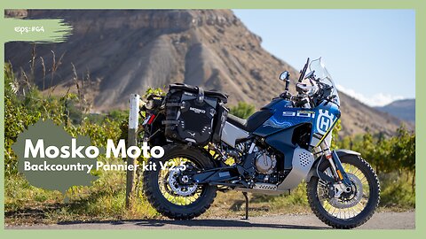 Initial Impressions Mosko Moto Backcountry Pannier Kit Norden 901 Expedition