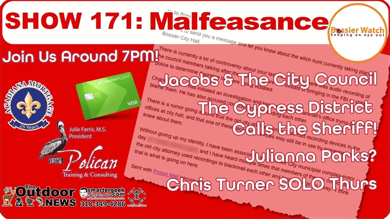 Show 171: Malfeasance