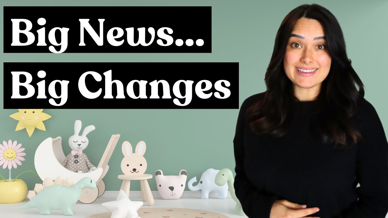 Sharing the biggest news of my life... (homemaking, motherhood, and more)