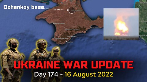 Ukraine War [16 August] - Ukrainian elite unit behind the latest explosions in Crimea?