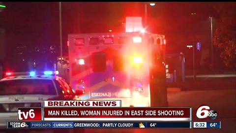 1 killed in double shooting on Indy's east side