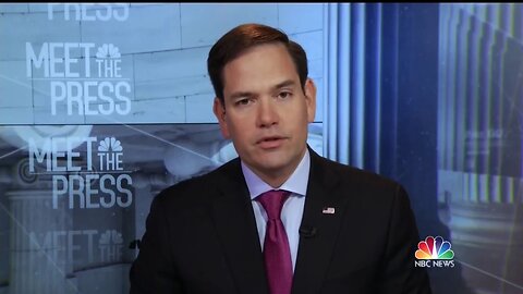 On Meet The Press, Rubio Discusses Russian Meddling, Miami Bridge Collapse